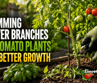 Why you should trim lower tomatoe leaves