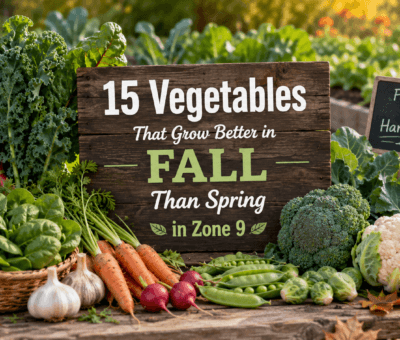 Grow Fall Veggies in Zone 9