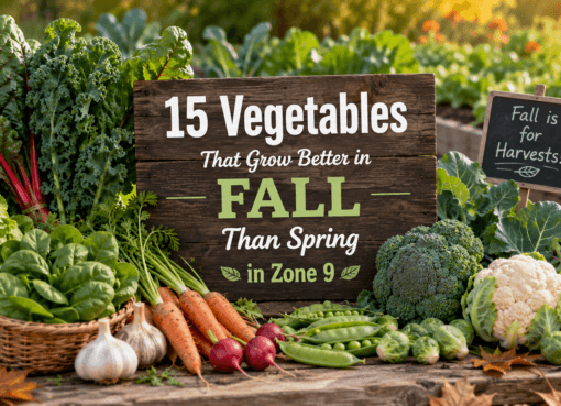 Grow Fall Veggies in Zone 9