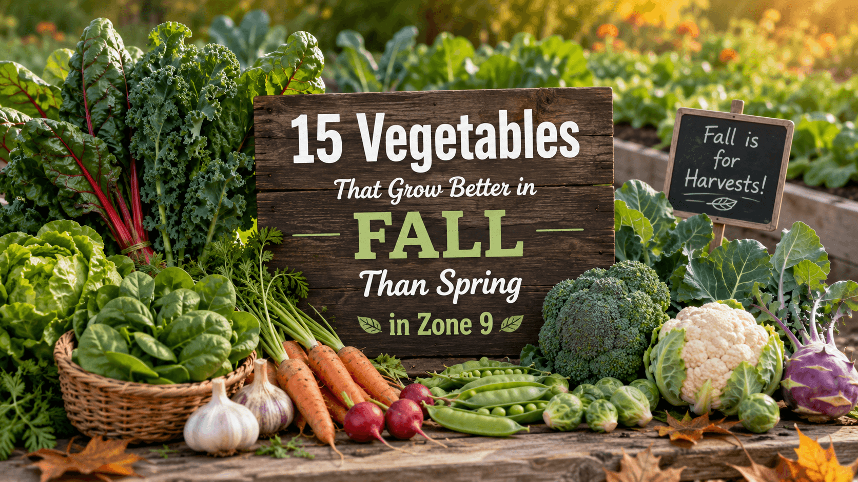 Grow Fall Veggies in Zone 9