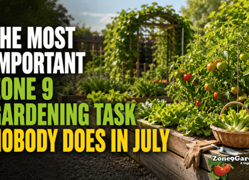 Gardening in Zone 9 in July