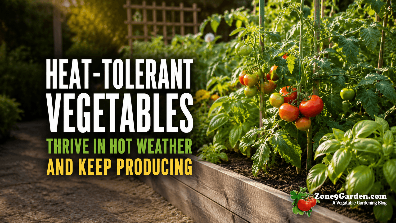 Heat tolerant Vegetbales to grow in Zone 9