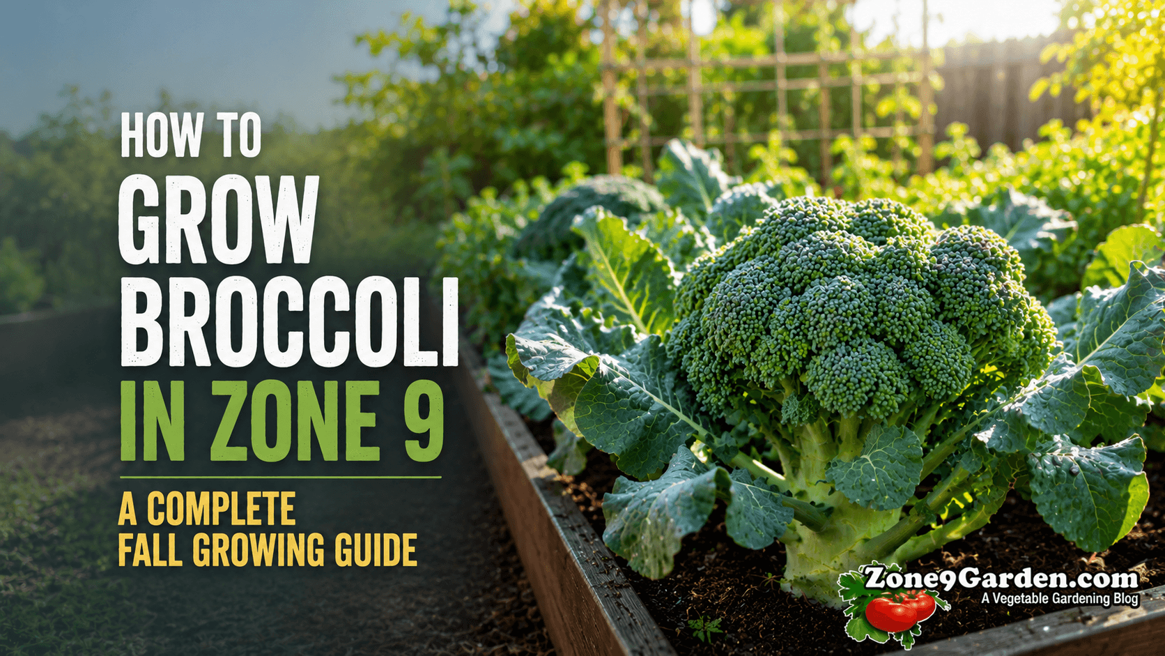 Fall Broccolli in Zone 9