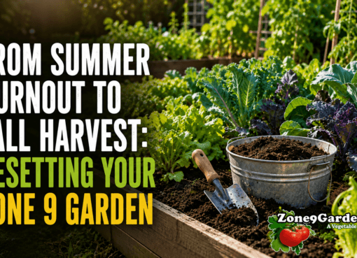 Summer to Fall Transition for Zone 9