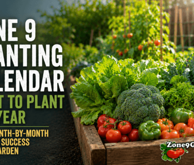 Zone 9 Garden Planting Calendar