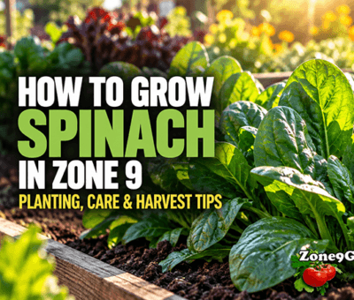 How to Grow Spinach in Zone 9