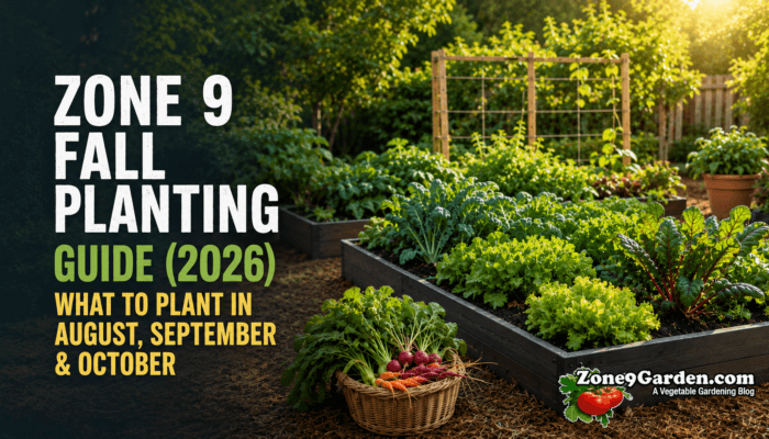 Zone 9 Fall Planting Guide