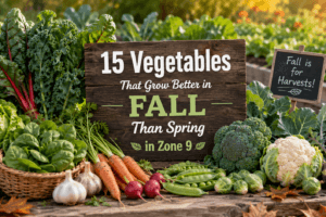 Grow Fall Veggies in Zone 9