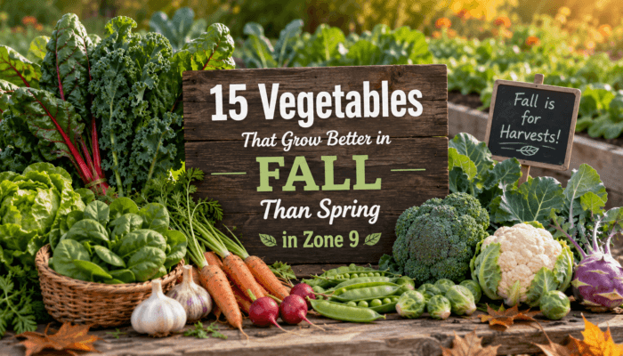 Grow Fall Veggies in Zone 9