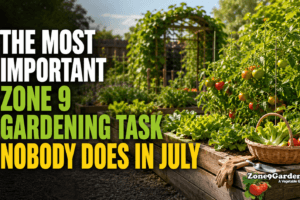 Gardening in Zone 9 in July