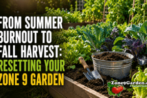 Summer to Fall Transition for Zone 9