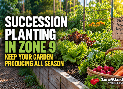 Succession planting in Zone 9