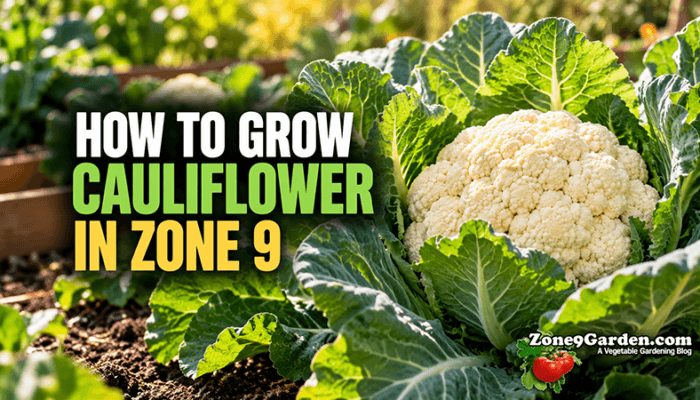 How to Grow Cauliflower in Zone 9
